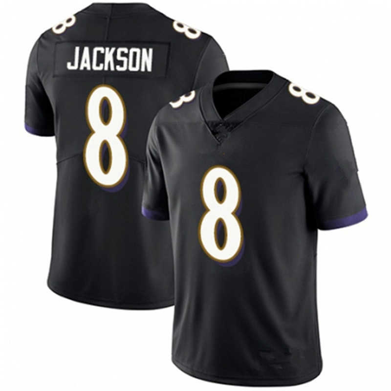 

Lamar Jackson Ray Lewis Custom Football Jerseys Mark Andrews Rashod Bateman Odafe Oweh Justin Tucker Marlon Humphrey Marquise Brown J.K. Dobbin, Mens
