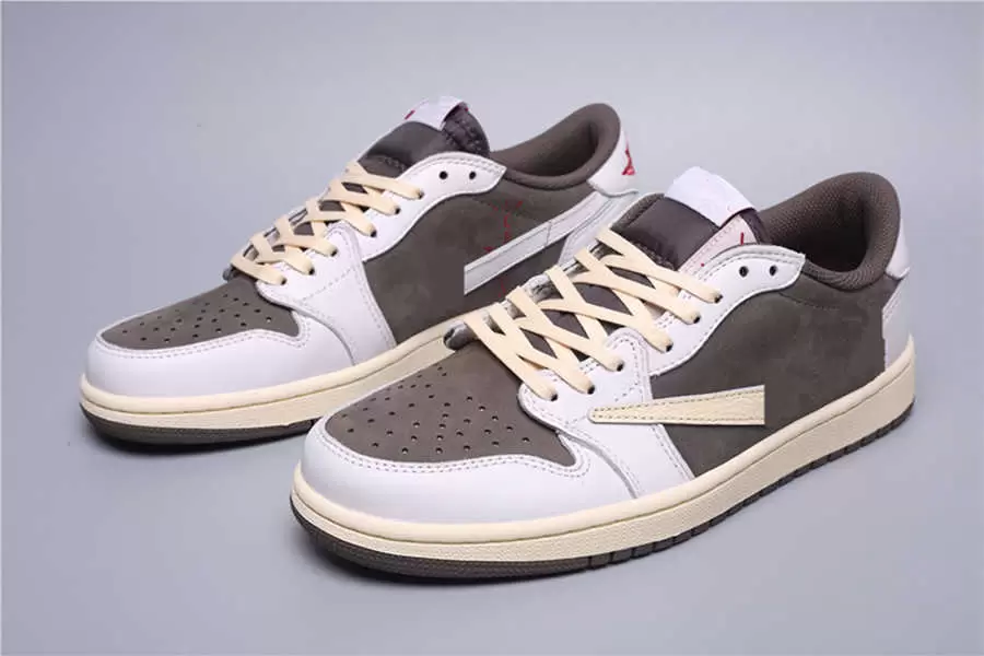 

2023 New Release TS 1S Low OG Basketball Shoes SP 1 Color White Brown Beige Khaki University Outdoor Sneakers With Box