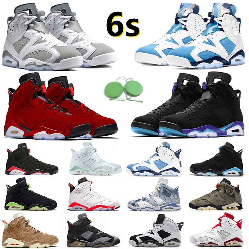 

Jumpman 6 6s Mens Basketball Shoes Aqua Cool Grey Toro Metallic Silver Georgetown UNC Red Oreo Electric Navy Bordeaux Carmine Infrared Men Trainers Sports Sneakers, Color#9