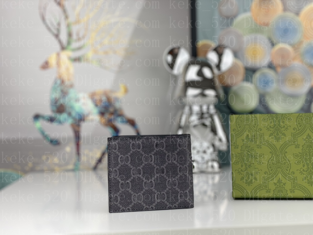 

New designer Wallet Top Quality bi-fold wallets classic Embossing double g wallet luxurys designers business purse credit card holder leather Coin Purse 451268, Contact me