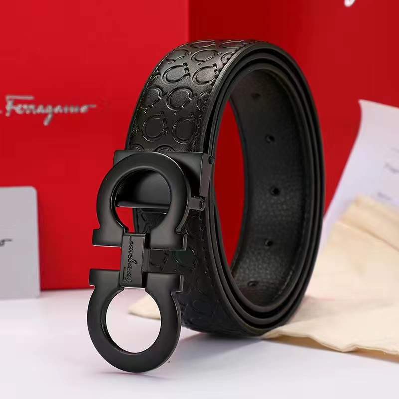 

2023 With box Mens Designer Belt for Men ferragamos Luxury Fashion business Belts Womens ceinture Black Metal Buckle Waistband cintura #lkjh, 15
