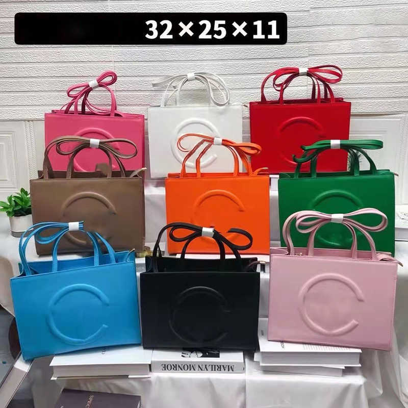 

designer handbag telfsbag Shoulder Bags Mini Tote Bags Luxury Crossbody Women Shopping Handbags Fashion Pink Black Purse Satchels Messenger Bag 230321, Red12