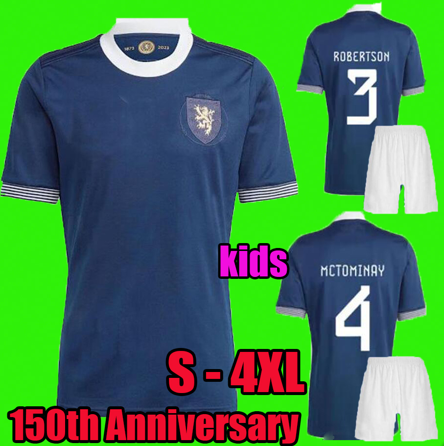 

2023 Scotland 150th Anniversary soccer jerseyS Special edition TIERNEY DYKES ADAMS football shirt 23 24 CHRISTIE McGREGOR MCGINN McKENNA men kids uniforms