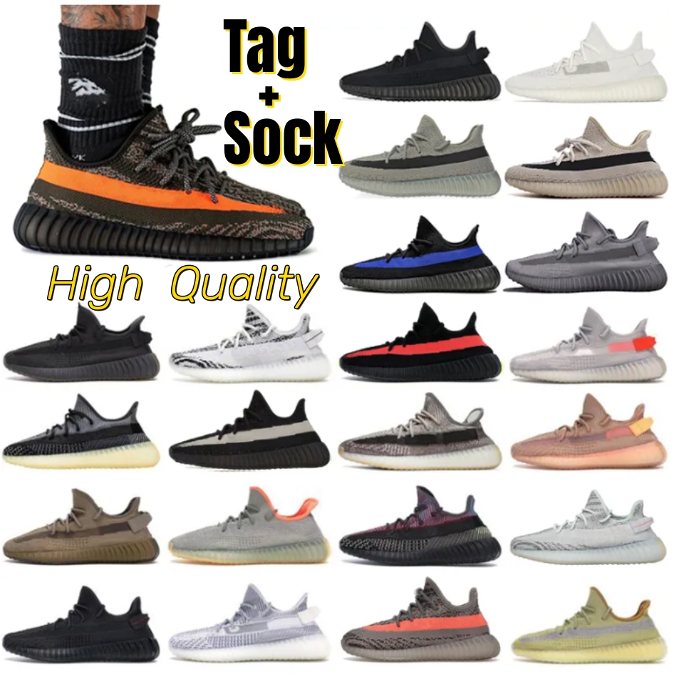 

350 v2 Running Shoes kanys Beluga Reflective for women mens Mono White Granite Beige Black Static yeezies Light Bone Sneakers yeezzys shoes Trainers yezzy trainers