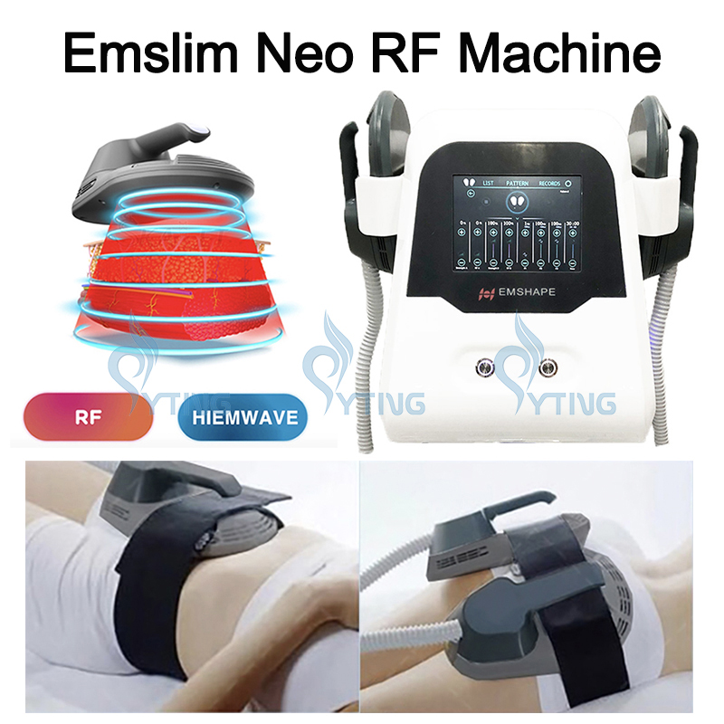 

Hiemt RF Fat Burning Emslim Neo Slimming Machine EMS Muscle Stimulator Electromagnetic HI-EMT Beauty Equipment