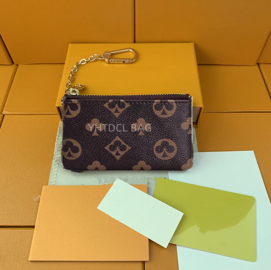 

2023 coin purse vutton womens KEY pochette Damier leather holds high quality famous classical designer women key holder small leather Wallets Original Box