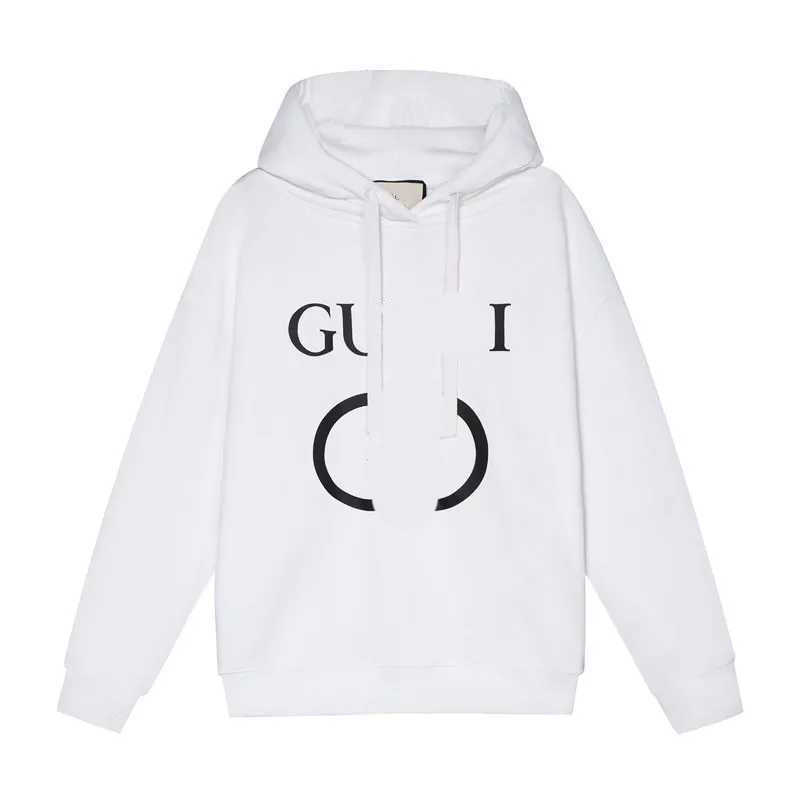 

Designer Luxury Guggi Classic Hoodie Autumn And Winter New Pure Cotton For Men And Women The Korean Fashion Print Hooded Loose Good