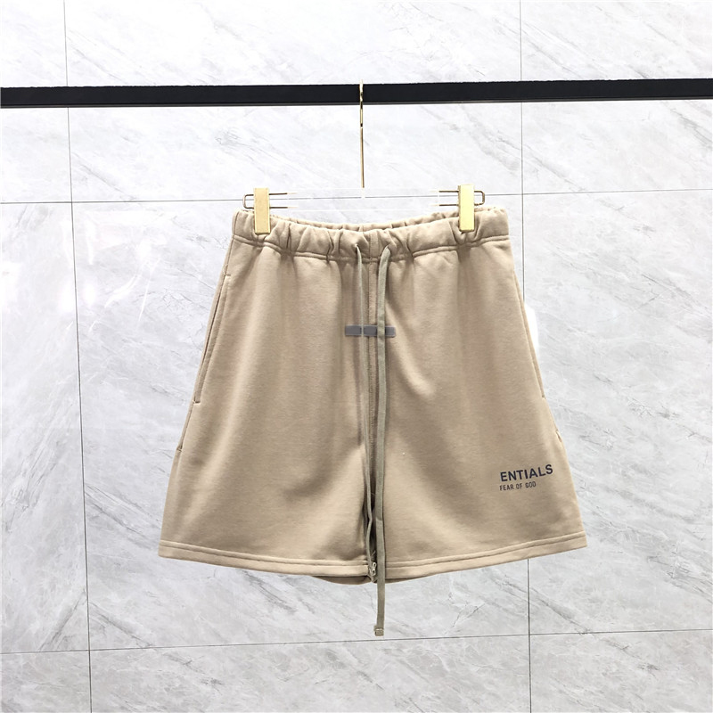 

Reflective High Street Shorts Men's Casual Sports Pant Loose Oversize Style Drawstring Short Pants Trend Designer