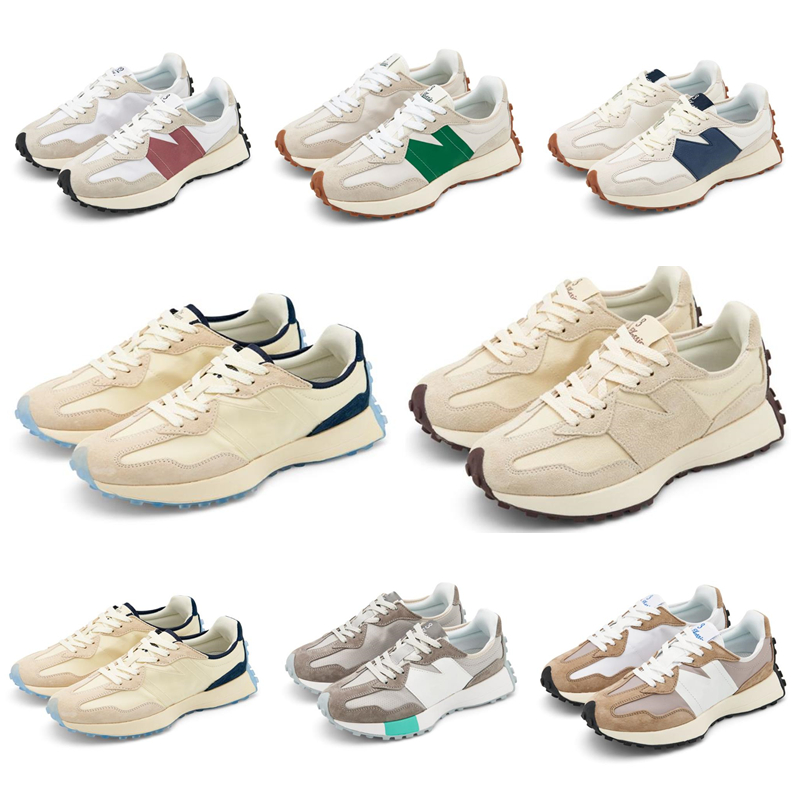 

Designer Men Women Casual Shoes Sneakers N 327 mens Luxury Sneakers womens Soft Outdoor trainers Fashion Running Shoes
