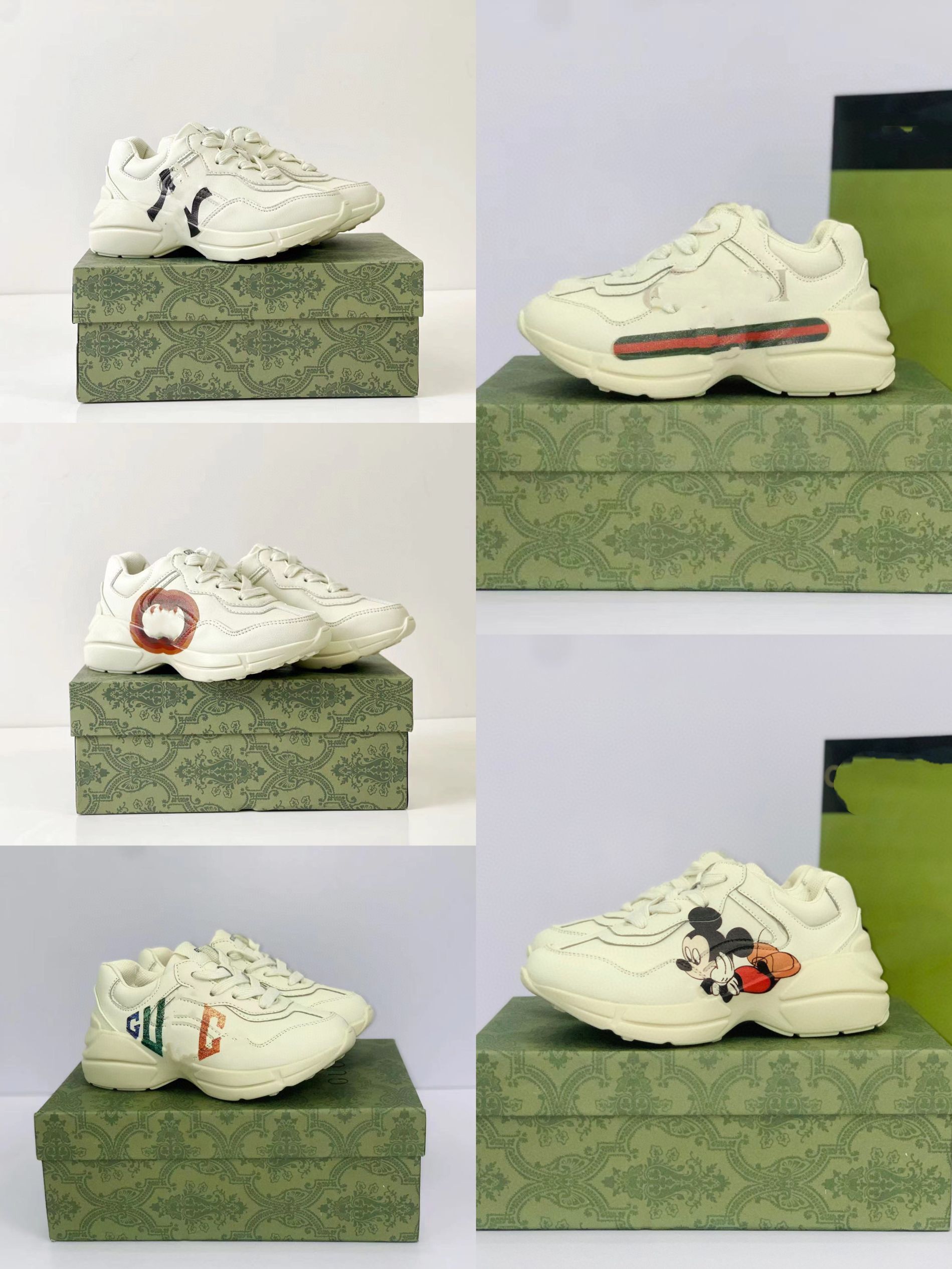 

2023 Kids Shoes Brand Letter Boots Winter Warm Boy Girls Athletic Designer Outdoor Black White Toddler Children Sneakers with Shoe Box Size EUR24-35, #4