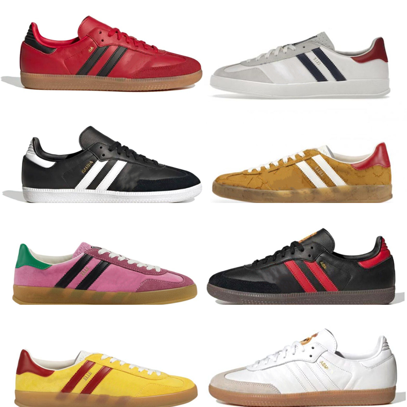 

Samba Men Women Designer Casual Shoes xAD Gazelle Sneakers White Suede Pink Green Gold Red Beige Black Canvas Outdoor Trainers Fashion Running Shoes