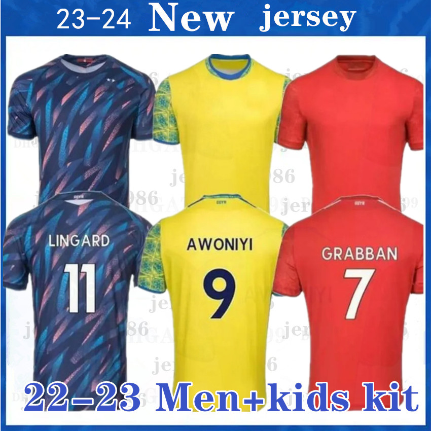 

Nottingham GRABBAN 22 23 Soccer Jersey Johnson Surridge 2023 Men kids Forest Awoniyi AMEOBI MIGHTEN KROVINOVIC Zinckernagel LINGARD Football Shirt 999