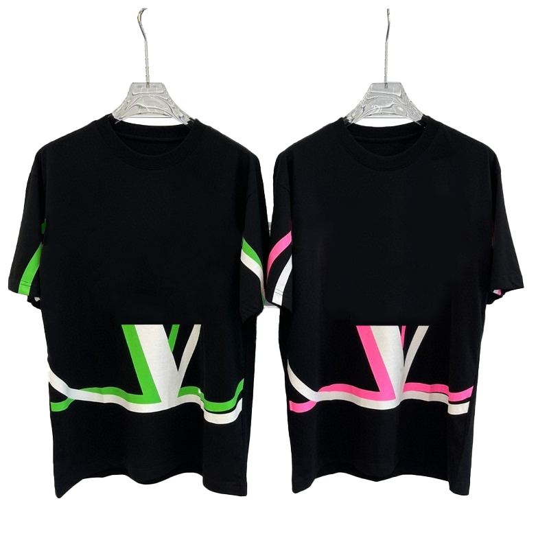 

Mens designers Tshirt Italy valentinose shirts womens V T-shirt letter printed Valentinoity Tees summer cotton couples tee