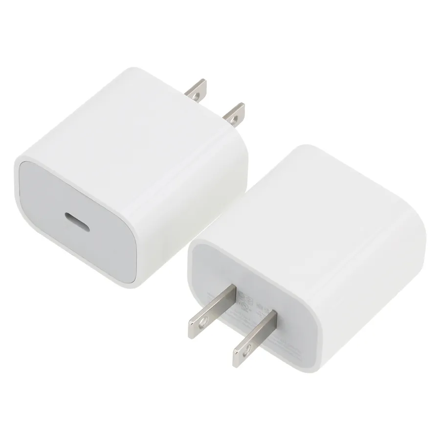 

Type C Wall Charger PD 20W Fast Charging Travel Home Mobile Phone Power Adapter US Plug for Samsung Xiaomi Smartphone