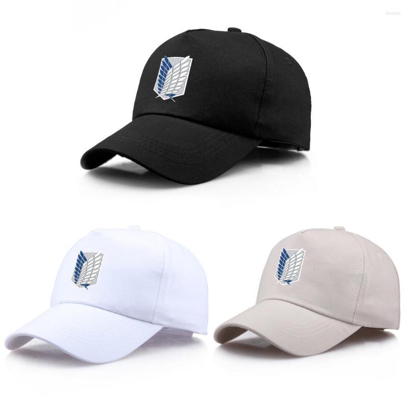 

Ball Caps Anime Attack On Titan Baseball Cap Men Women Wing Of Libery Unisex Hat Caual Cotton Sun Cartoon Pattern Cosplay Party Gift, 05