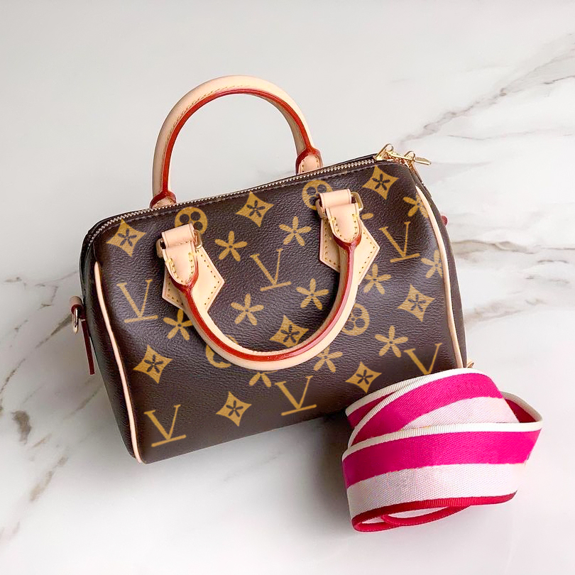 

Luxurys Designers Bags SPEEDY NANO 20 25 leather clutch Mini travel quality Women's men fashion handbags tote pochette handbag classic crossbody wallet Shoulder Bag, Blue embossing