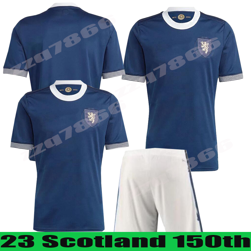 

Scotland 150TH ANNIVERSARY KIT Soccer Jerseys 22 23 TIERNEY ROBERTSON McTOMINAY McGREGOR DYKES ADAMS national team ARMSTRONG football shirt uniforms, White