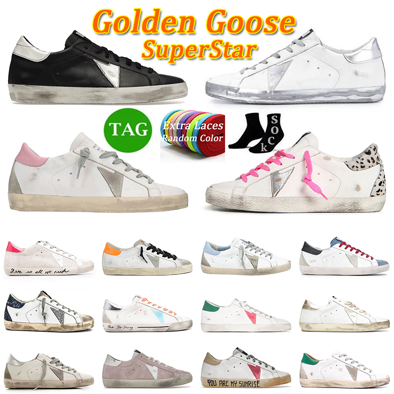 

Golden Goose shoes women men baskets superstar black white pink golden goose sneakers never stop dreaming super star dirty Plate-forme trainers des chaussures, 36-47 mx black blue