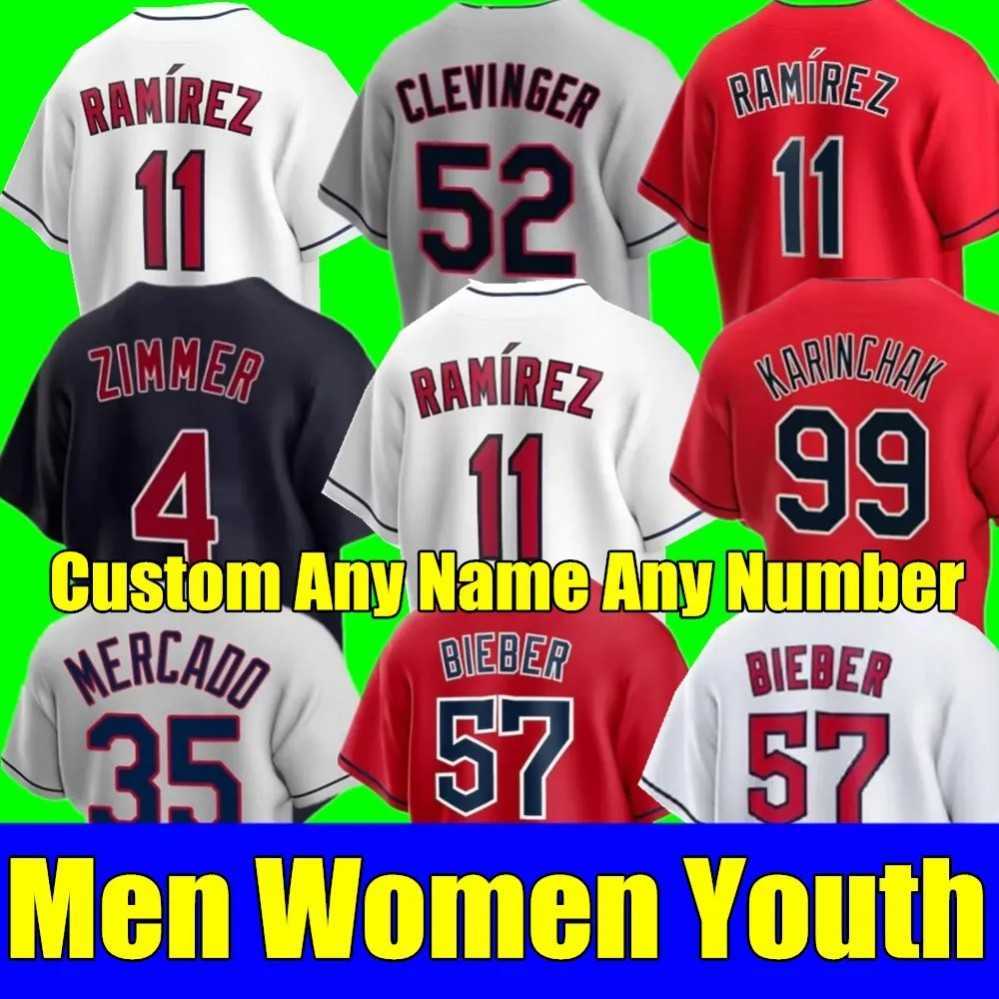 

Custom S-6XL Baseball Jerseys 11 Jose Ramirez Guardians Steven Kwan Josh Bell Shane Bieber Andres Gimenez Josh Rosario Myles Straw, 16