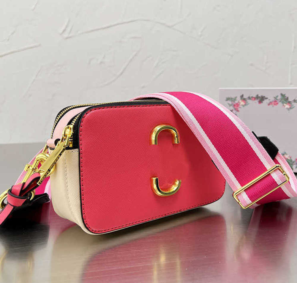 

Multicolor Camera Bag Handbags Women Wide Shoulder Straps Shoulders Bags Top Quality Wallet Crossbody Flap, #6