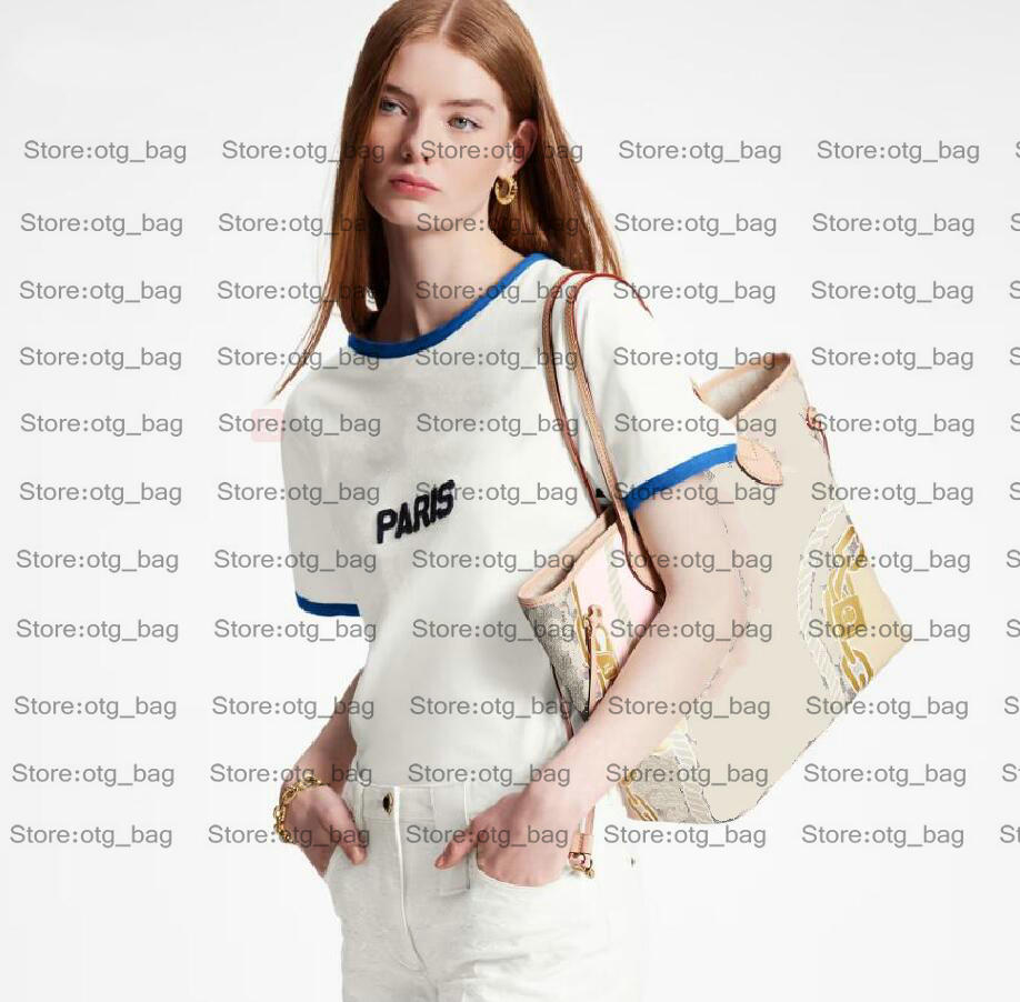 

Never MM N40471 Bag New Spring Nautical Collection Five-color Bags NEONOE Bucket N40474 Alma BB N40472 Speedy 25 N40473 Women Designer Shoulder Bag Luxurys Cross Body, 1-never 32 cm