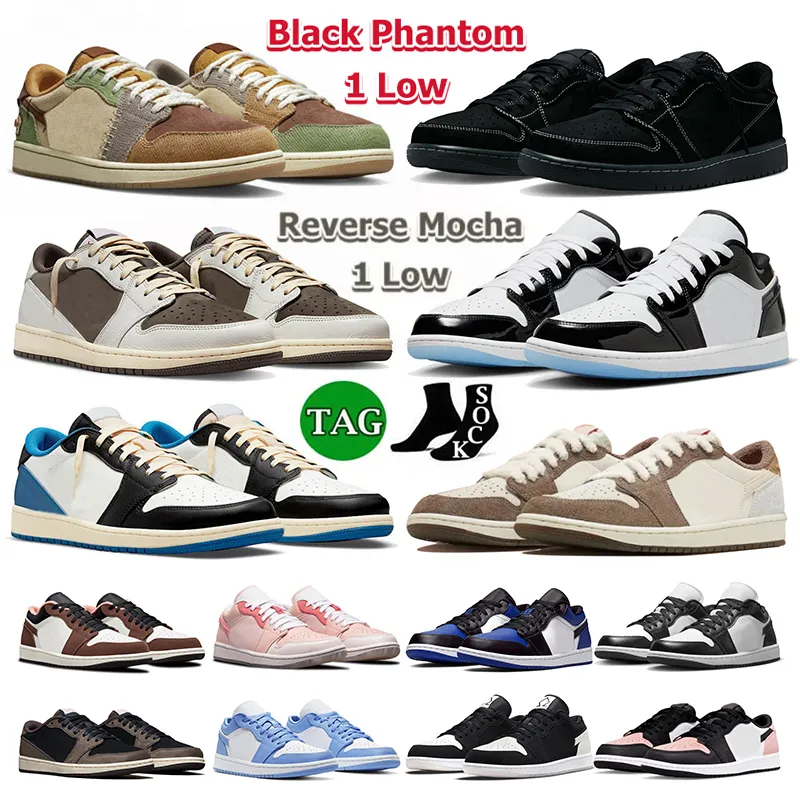

Wholesale Release Black Phantom X TS Basketball Shoes 1s Travis Scotts Men Women 1s Low Year Of The Rabbit Reverse Mocha Dark Mocha Outdoor Fashion Sneakers sports, 05