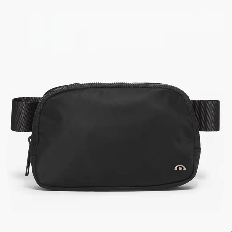 

Luxury belt Bag designer belt Bag chest yoga bag nylon Womens mens outdoor Fleece Shoulder Crossbody Waist Bags with brand logo Handbag gift 9 colors wholesale, Pink