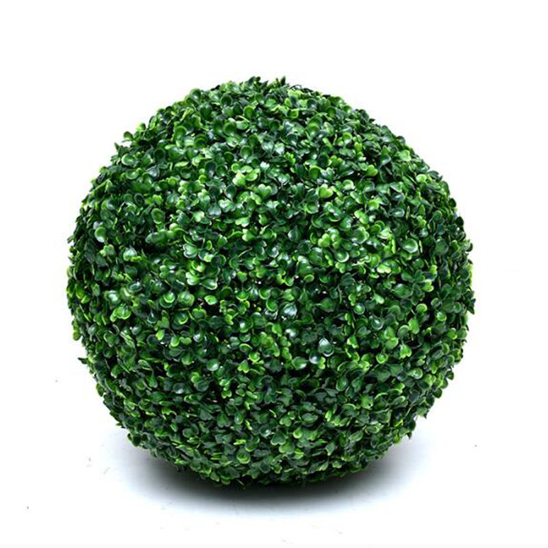 

Decorative Flowers 1pc Large Green Artificial Plant Ball Topiary Tree Boxwood Wedding Party Home Outdoor Decor Plants Plastic Grass