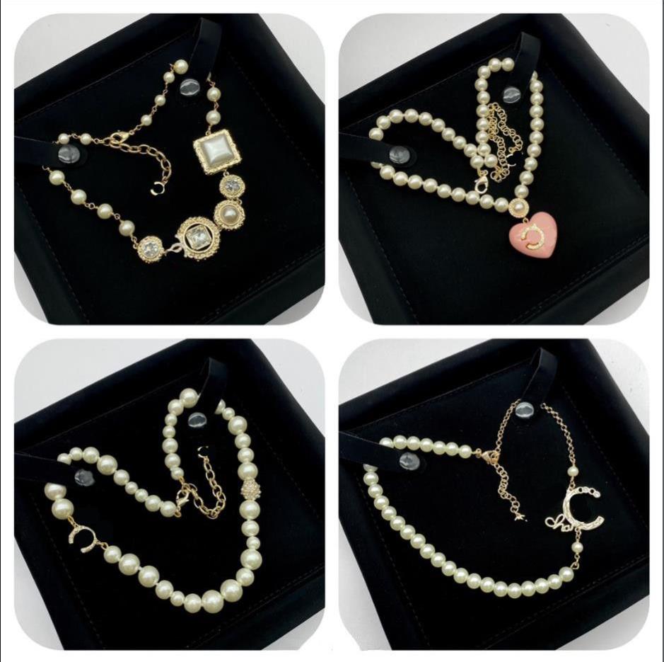 

2023 new Pendant Necklaces Fashion Fashion Designer Luxury Brand Multiple Fragrant Pearl Necklaces Collection Diagram Yiboda