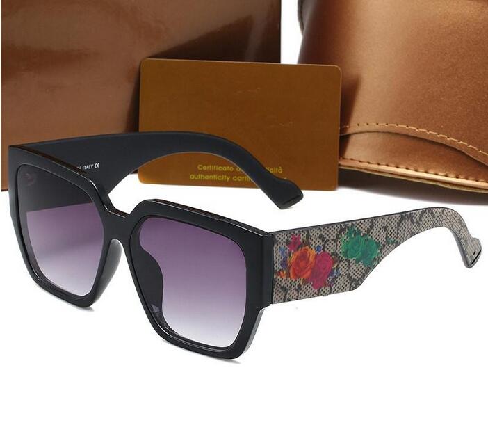 

2023 Classic Designer 1025 Sunglasses Men Women Eyeglasses Outdoor Shades Flowers PC Frame Fashion Classic Lady Sun glasses Mirrors for Womens