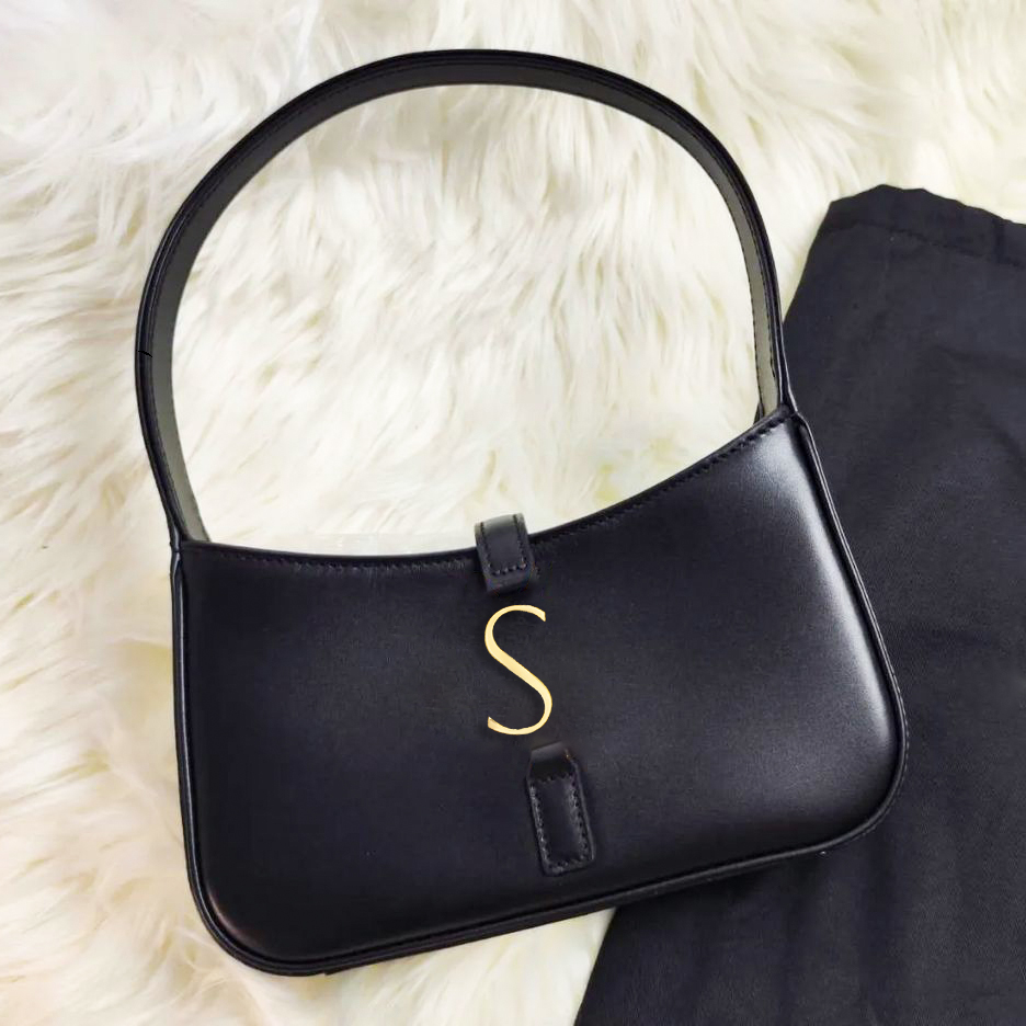 

Luxurys Designers bags Classic le 5 A7 saddle Hobo underarm Bag Cleo Genuine leather fashion Shoulder Totes Clutch Cross Body Evening lady have handbags black bag