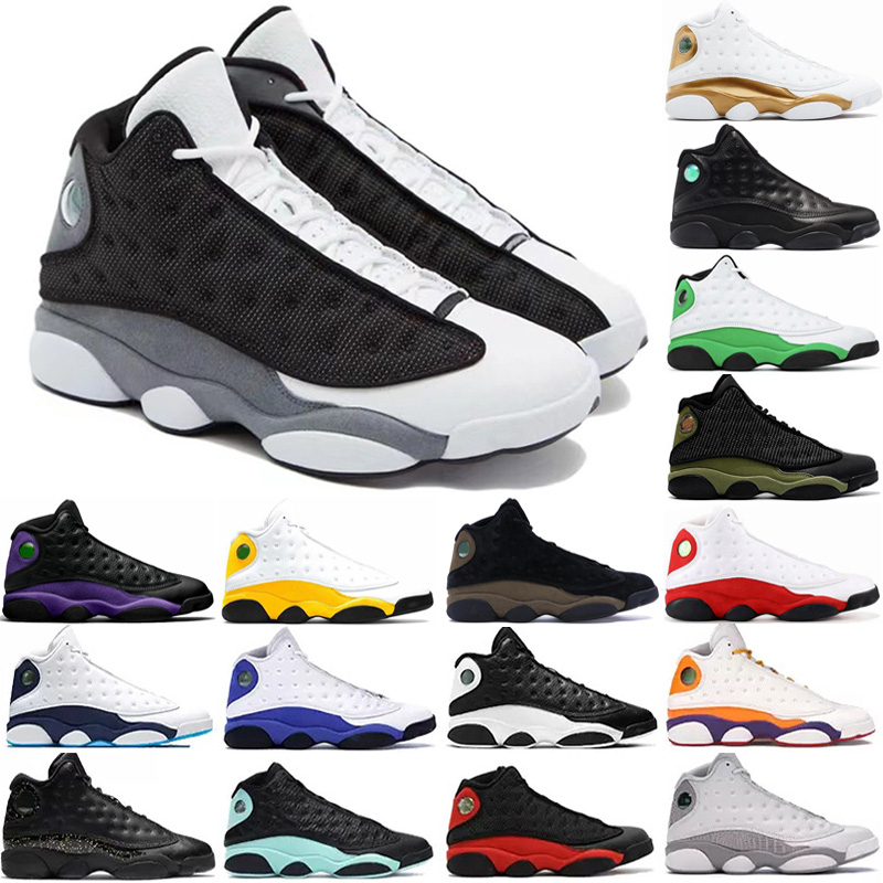 

Jumpman 13 Mens basketball shoes 13s Bred Gym Red Flint Grey Starfish Black Island Green sneakers Class Of Playground Outdoor Walking trainer Eur 40-47, 11