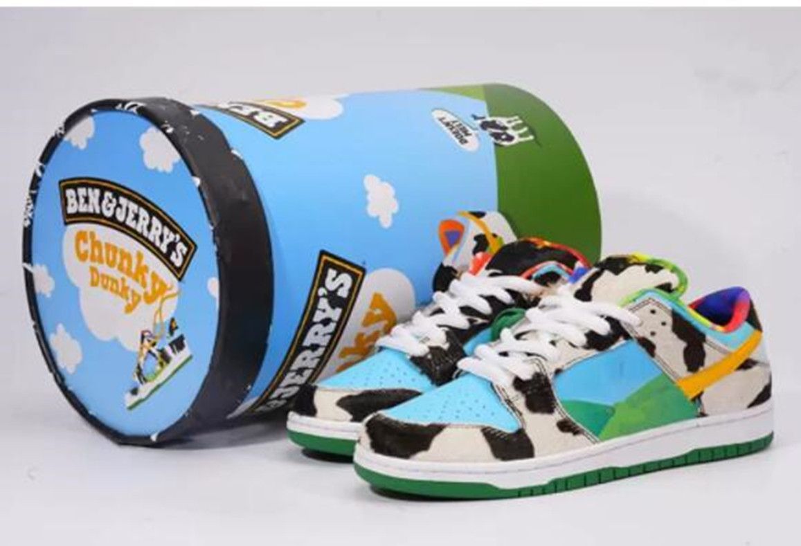 

Mens Chunky Dunky Shoes Ben and Jerry Size 12 Casual SB Dunks Low Women Runnings Dunksb Eur 46 & Jerry's US12 Sneakers Trainers Us 12 Platform Chaussures Zapatillas