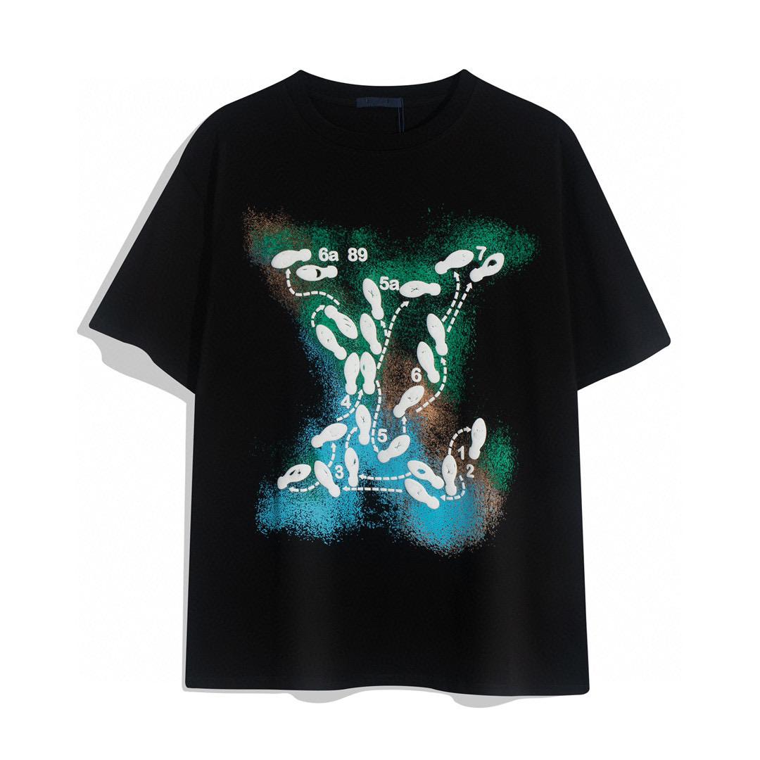 

Shorts T Shirt Mens Womens Designer Clothing Shirt Tshirt Men Sweatshirt Clothes Women Short Summer Black White Round Neck Loose Short Sleeves Printed