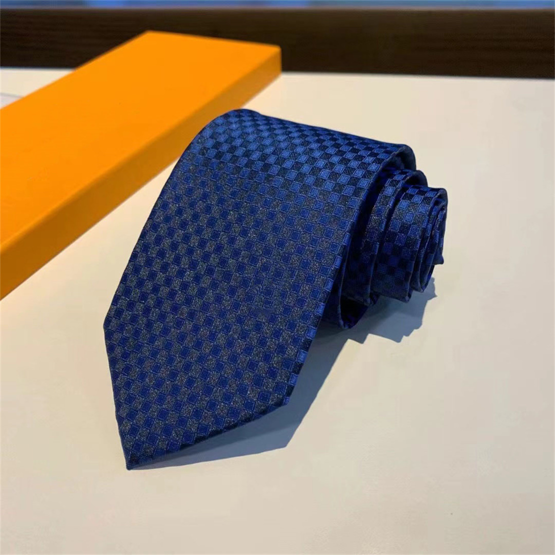 Luxury New Designer Men's Letter 100% Tie Silk Necktie black blue Aldult Jacquard Party Wedding Business Woven Fashion Design Hawaii Neck Ties