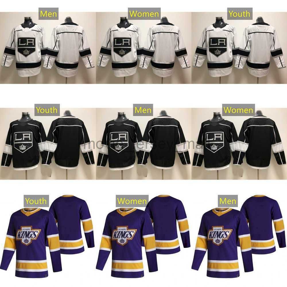 

CUSTOM Hockey Jersey Los Angeles''Kings custom 24 Phillip Danault 12 Trevor Moore 33 Viktor Arvidsson 51 Troy Stecher 26 Sean Walk, As