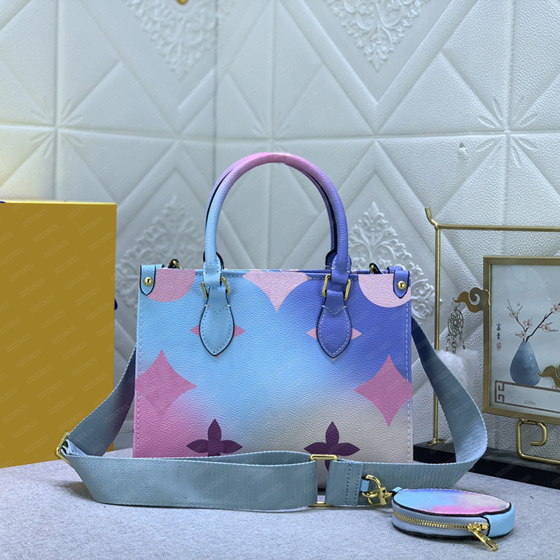 

Women Luxurys Designers Bags Classic Handbag Women Handbags Lady Messenger Fashion Shoulder Bag Luxury Crossbody Tote Bags Flower Embossed L Bags with Coin Purse, Grey 2