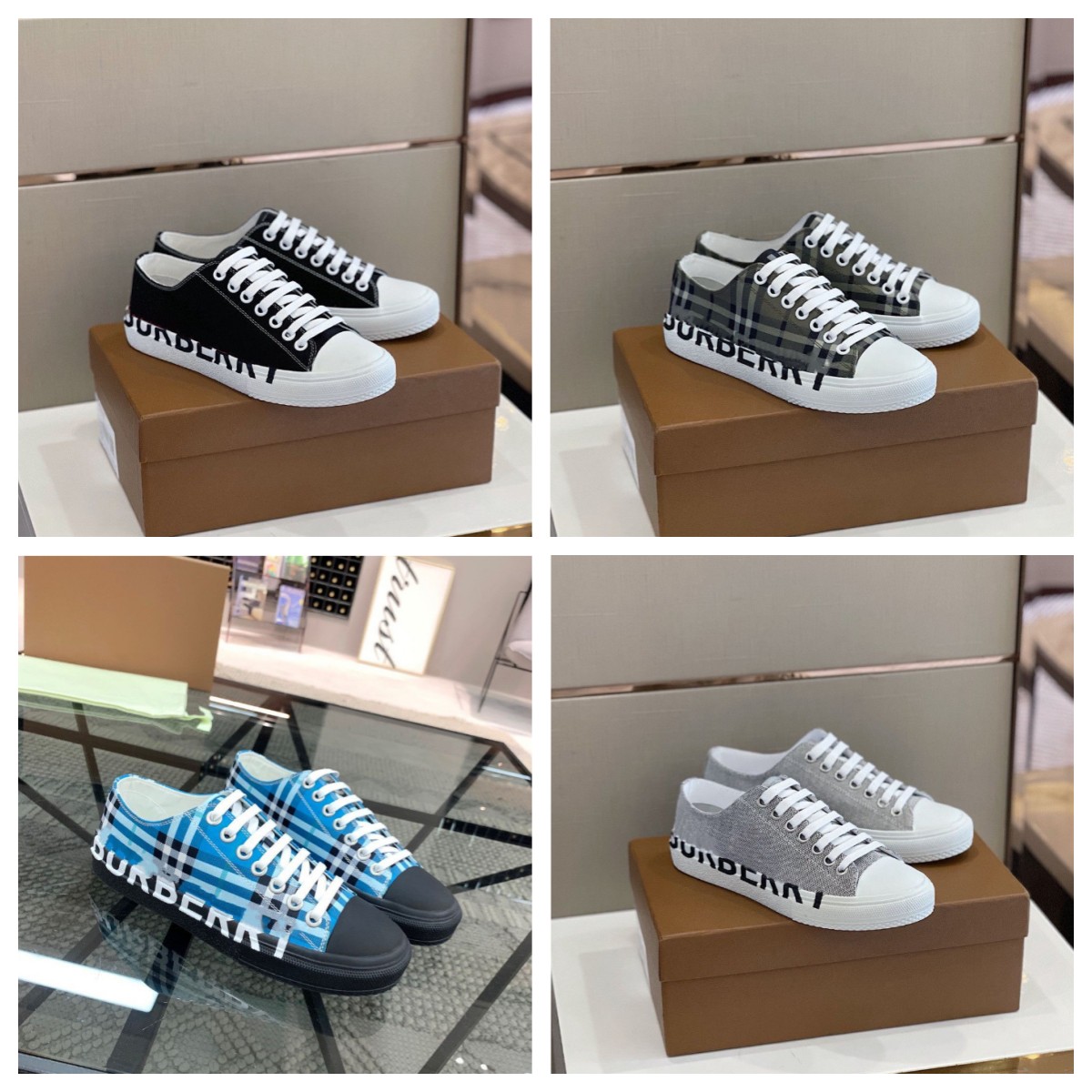 

2023 Luxury Brand Casual Shoes Flat Outdoor Stripes Vintage Sneakers Thick Sole Season Tones Brand Classic Men's Shoes size36-45, Color 3