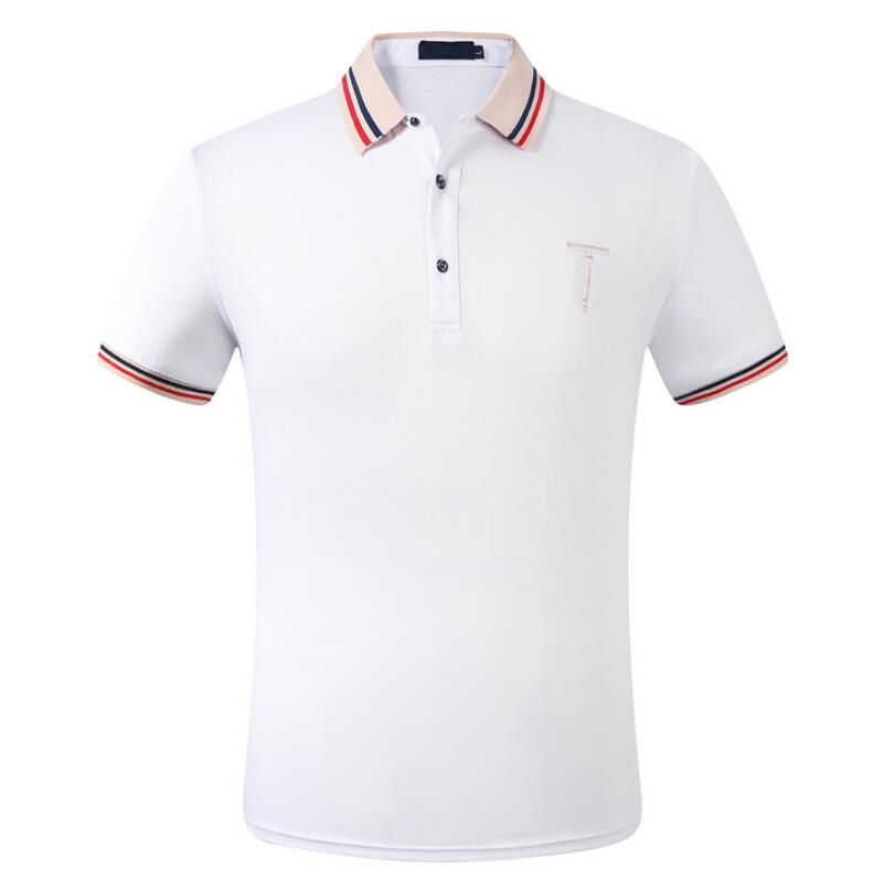 

shirt Polos luxury polo Designer men summer commerce Short sleeve embroidery advanced leisure T-shirt top outdoors movement t shirt 6HJF, #1