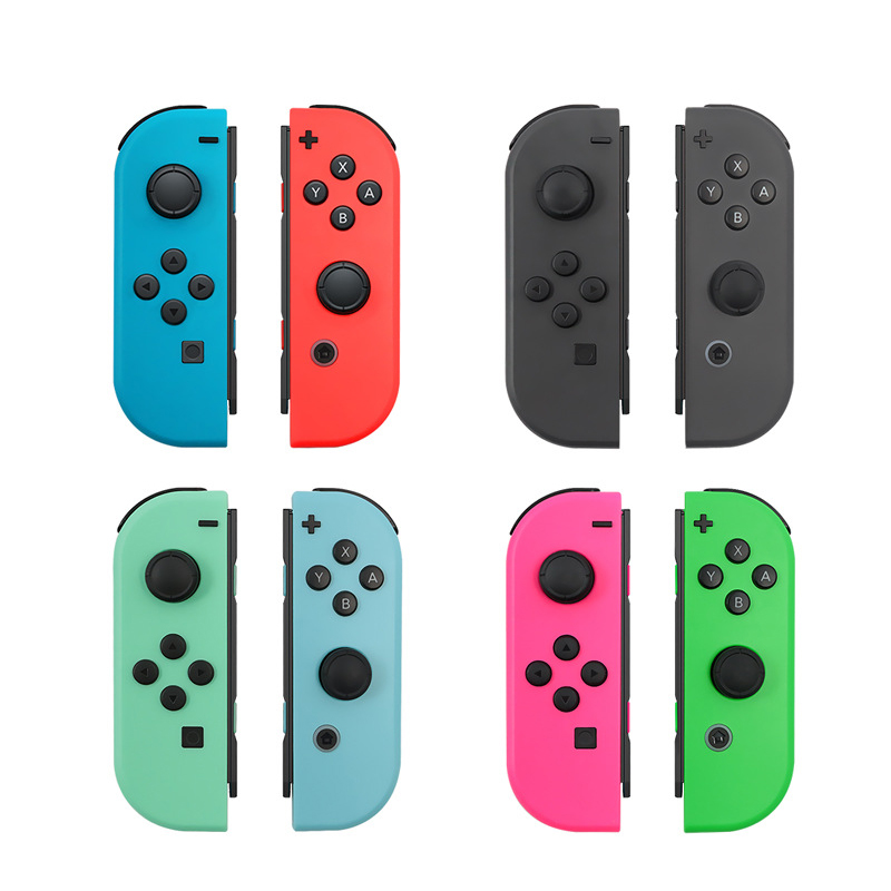 

Wireless Bluetooth JoyCon Nintendo Controllers for Switch LR with Dual Vibration Joystick Trigger support for wake-up screenshot