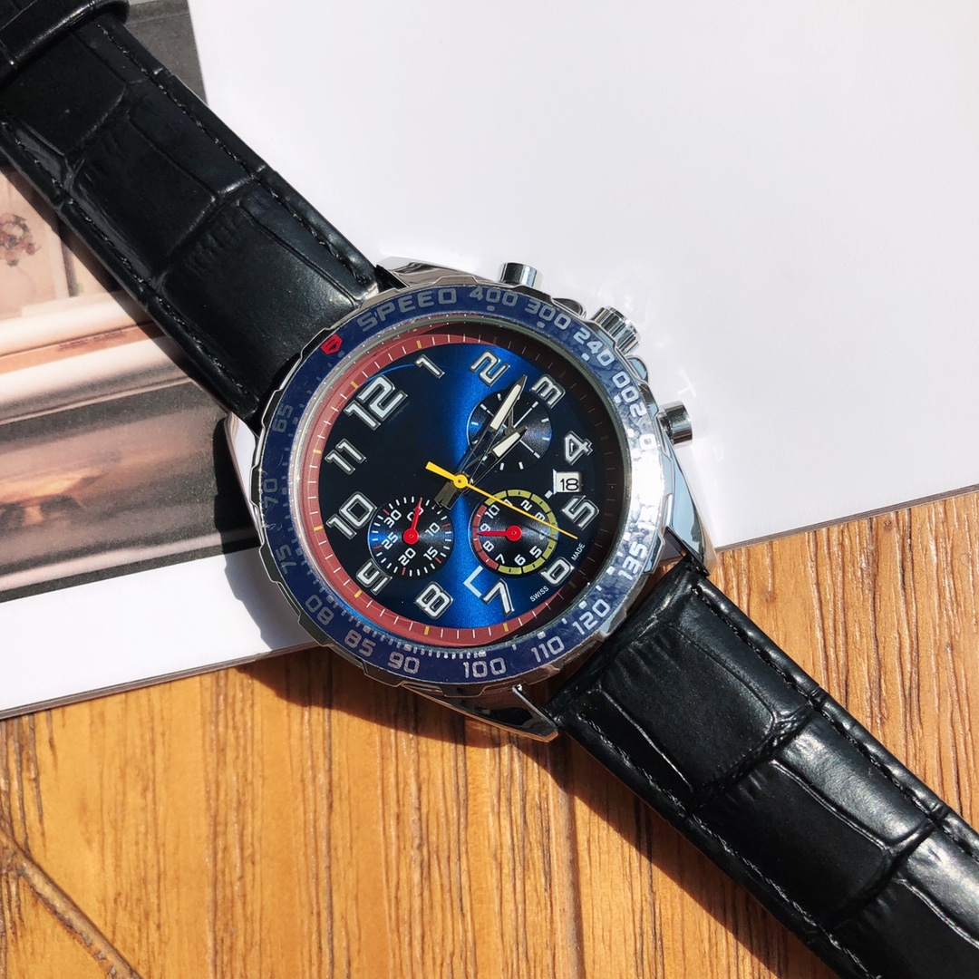 

Mens Watches Full Function Quarz Chronograph tag heuerity Watch 43mm Luxury Limited Edition Master Wristwatches 2023, 10