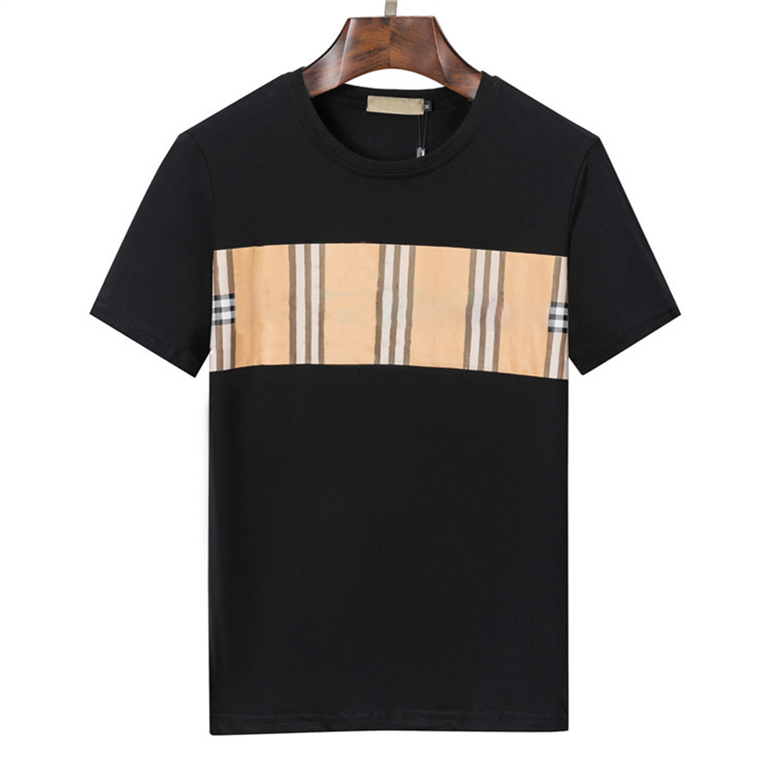 

Summer Mens Designer T Shirt Casual trapstar Man Womens Tees With Letters Print Short Sleeves Top Sell Luxury Men Hip Hop clothes paris Polos M-3XL, Black