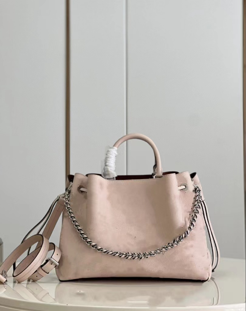 

Bucket Designer Shoulder bags Fashion Luxury Leather Bags Handbags Adjustable Fashion Shoulder Strap Women Drawstring Bags Handbag Single Bag Long Bucket Pack, Orange