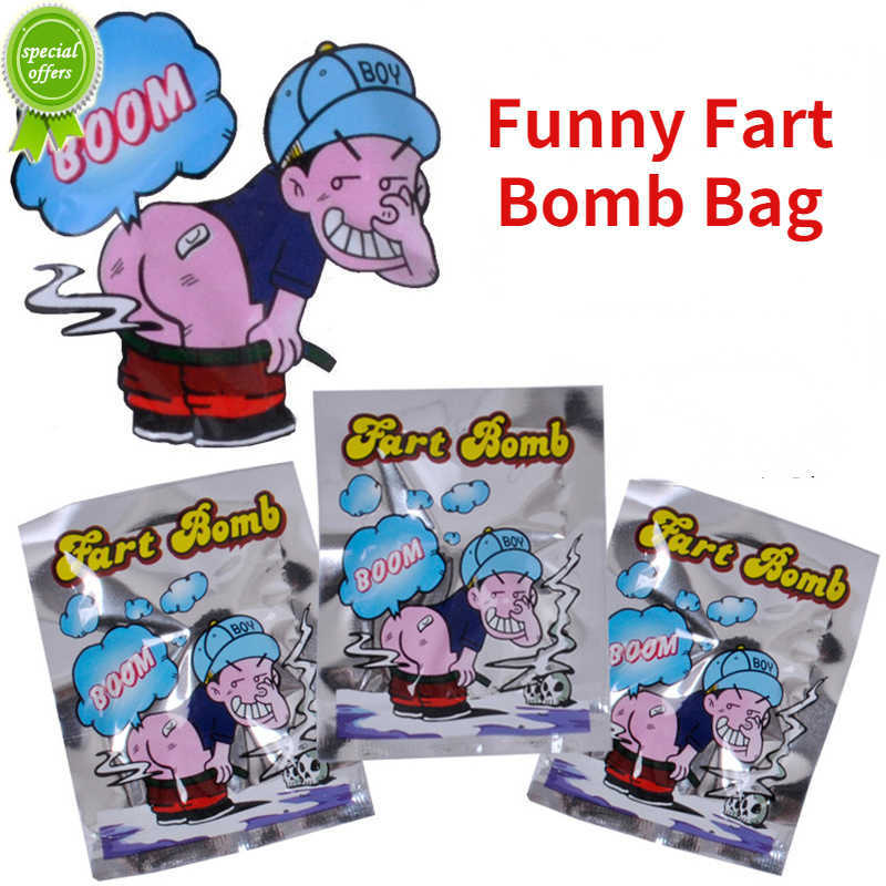 

10pcs/Pack Party Supplies Whole Person Stink Bag Bomb April Fool'S Day Whole Person Toy Fart Bag Practical Jokes Fool Toy