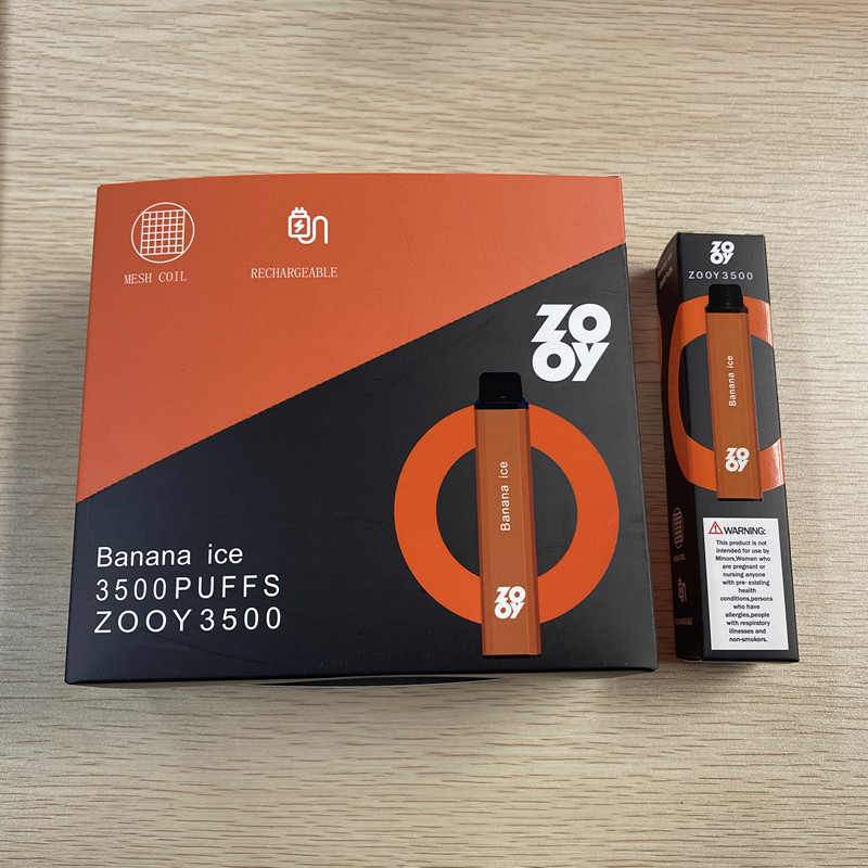 

Disposable E cigarettes zooy 3500 puff 7k Vape Pen Vaporizer Stick Vapor Kit 20mg Pre Filled Cartridge Device geek bar Vapes