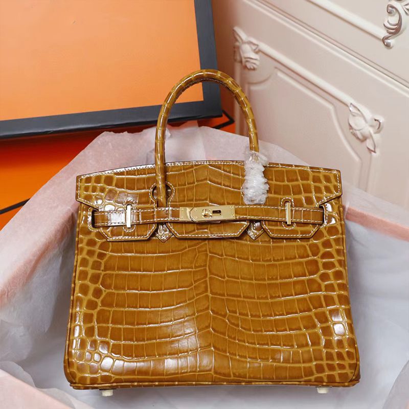 

7A High Quality handbag Luxurys Totes bag fashion Brand women Bags Famous handbags With shoulder straps and Packing box Birkin purse