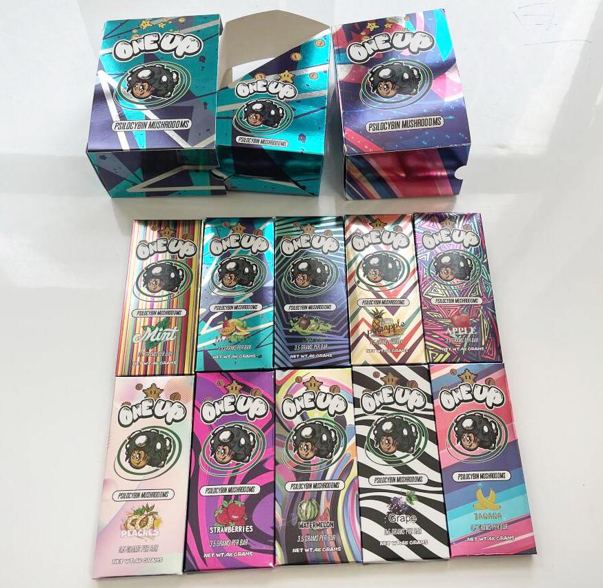 

Polkadot Mushroom Chocolate Bar Box Milk 15 Grid Mold Foil Wrapper ONEUP Empty packaging box degradable
