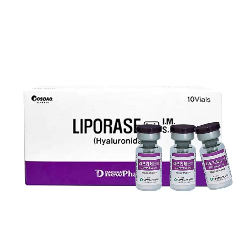 

LIPORASE Hyaluronidases Solution for dissolving fat HA Beauty Items 1500u*10vials