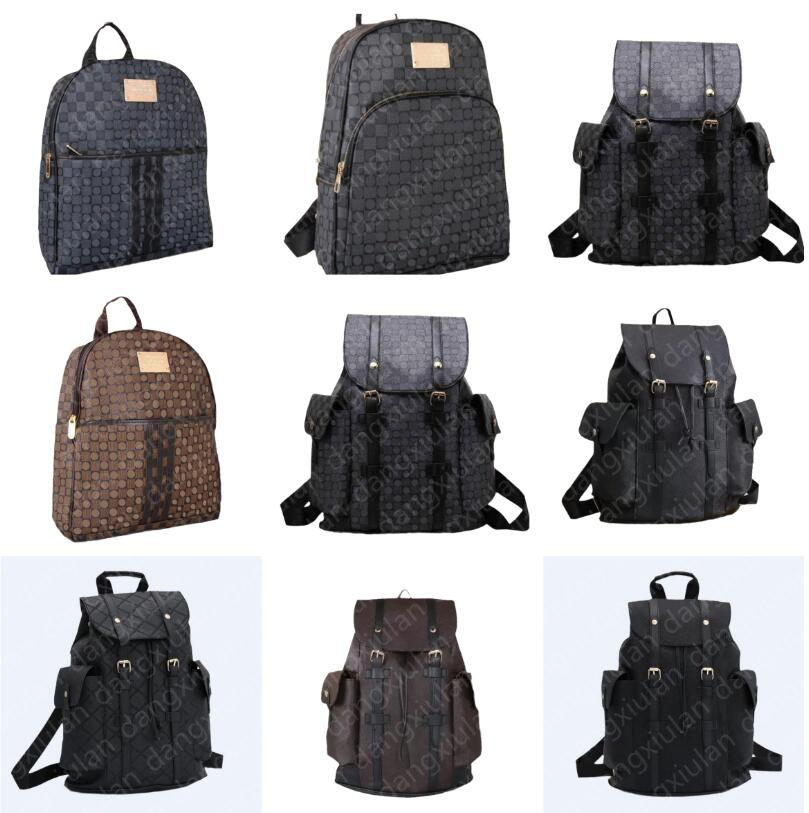 

Designer Backpack School Bag Handbags Christopher PU Leather Men Women Large Capacity Backpacks Rucksack Fashion back packs Totes Duffle Travel Bags, Color