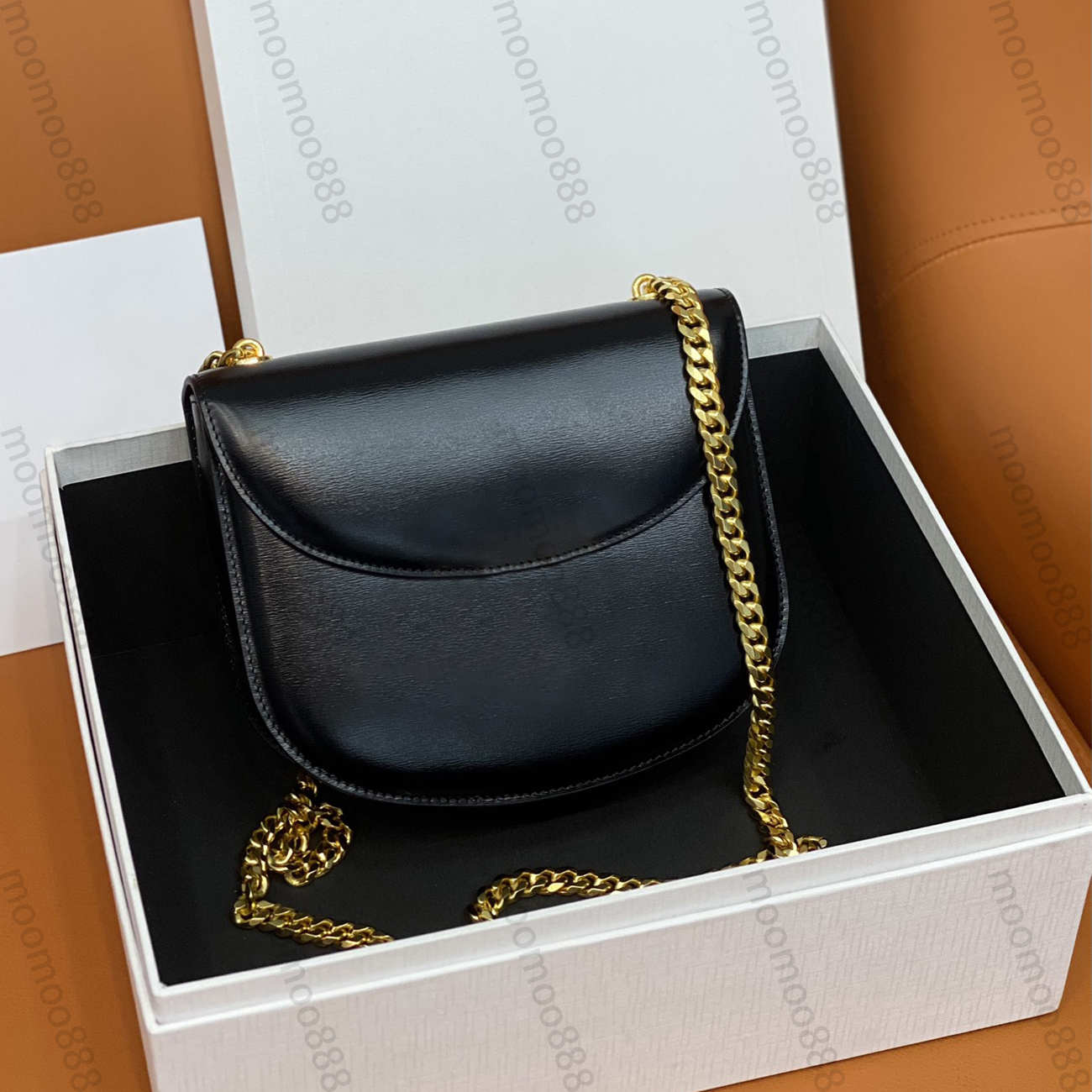 

10A Mirror Quality Designer Mini Teen Chain Bag 18.5cm Luxury Womens Black Purse Real Leather Flap Pochette Shiny Calfskin Handbag Crossbody Shoulder Bag With Box, Upload pics to contact us